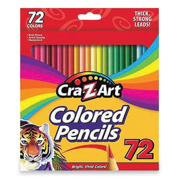 Cra-Z-Art® Colored Pencils, 72 Assorted Lead-barrel Colors, 72-box freeshipping - TVN Wholesale
